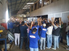 Presidente do STICMA participa de reunião com funcionários da Somopar