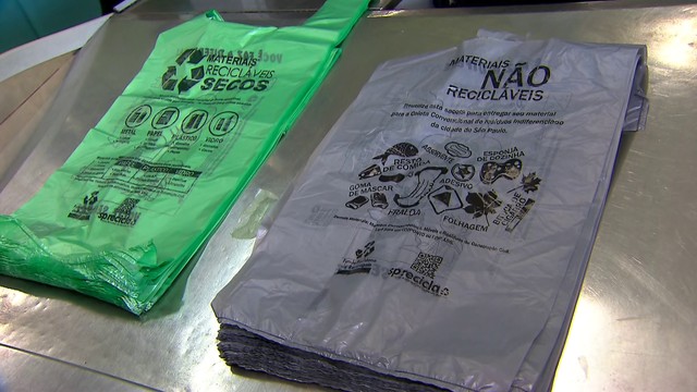 Novas sacolinhas começam a ser obrigatórias no comércio de SP