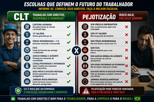 Pejotização avança e gera perda de R$ 105 bilhões