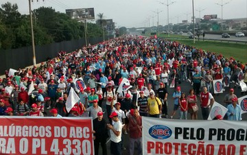 Dia é decisivo contra ameaça a direitos conquistados pelas lutas dos trabalhadores