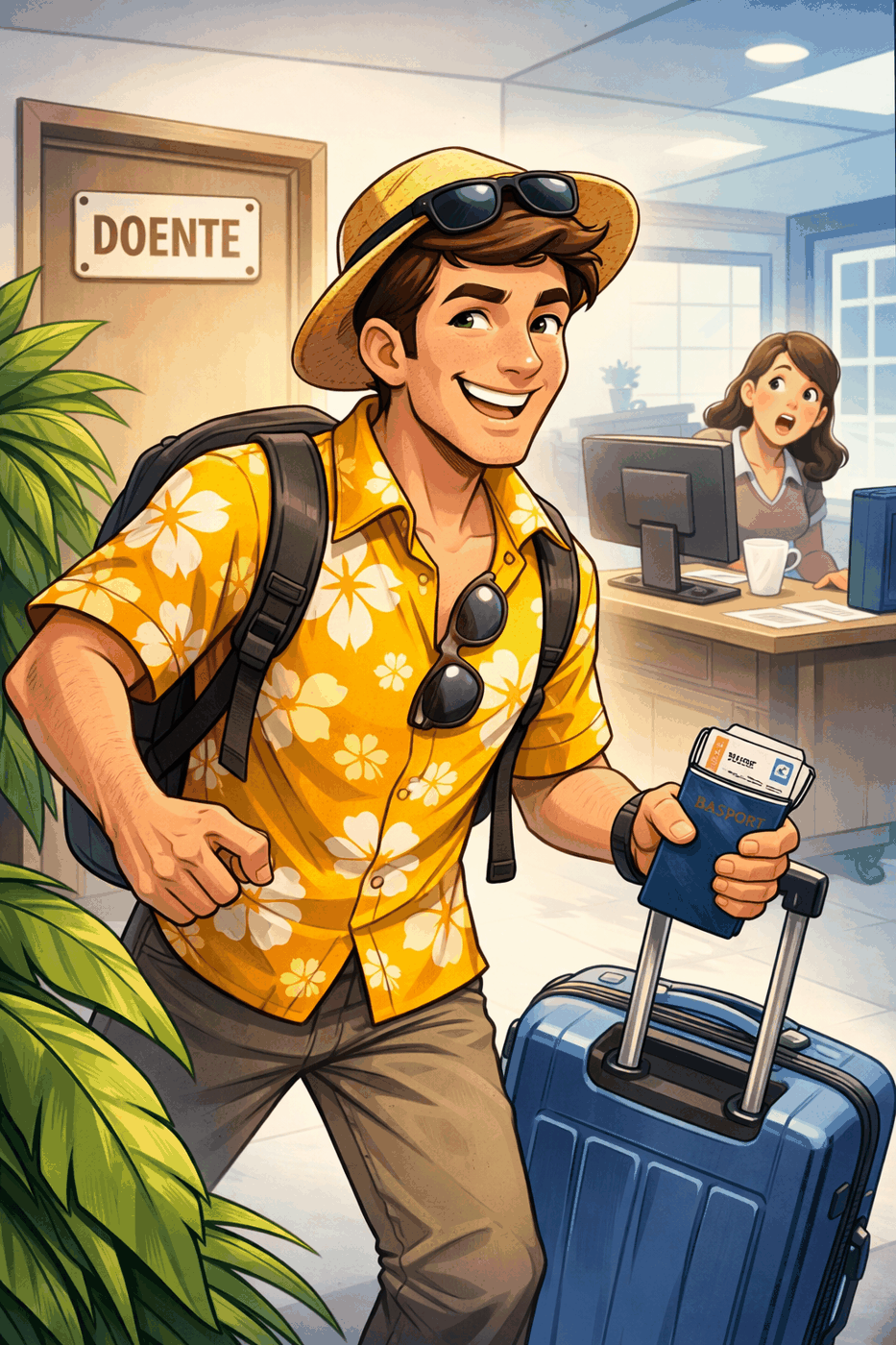 Empregado de atestado médico pode viajar?