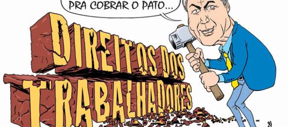 Temer retira direitos do povo e beneficia os mais ricos