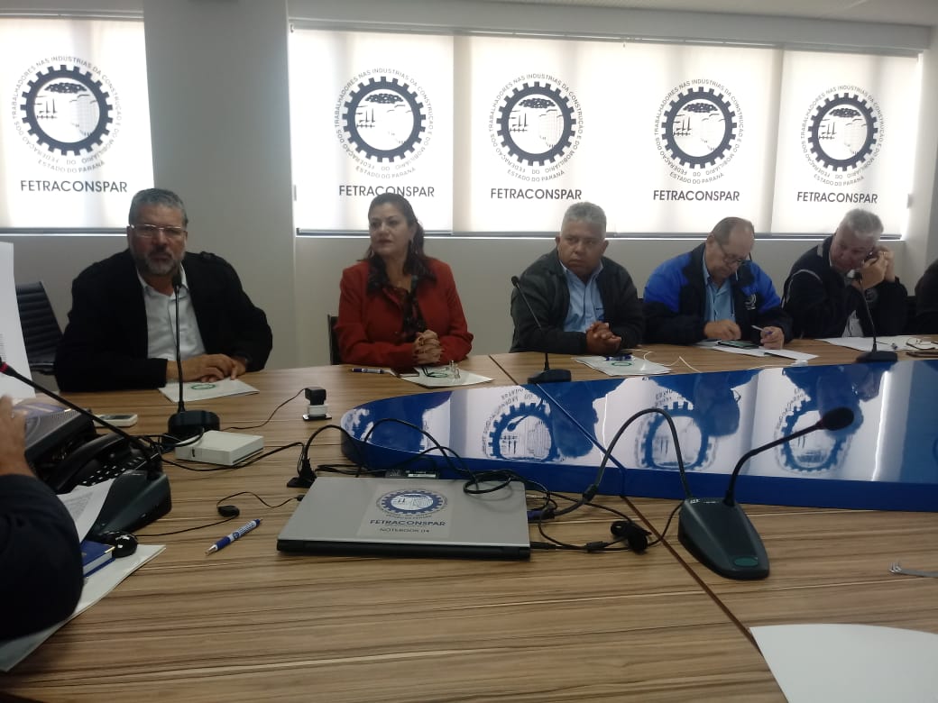 STICMA participa de sua terceira Reunião Ordinária de 2018. Na sede da FETRACONSPAR