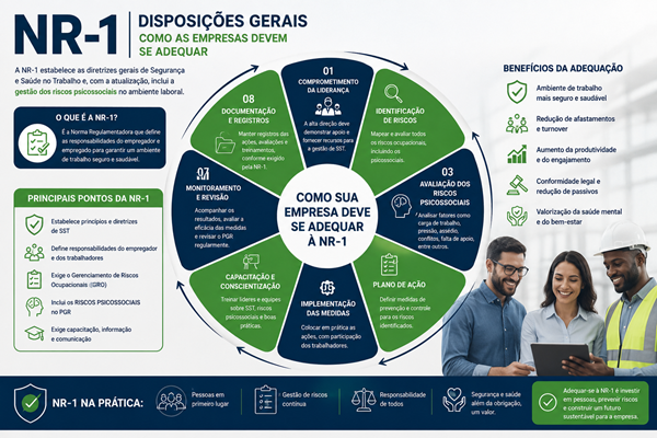 Saúde mental deixa de ser benefício corporativo e vira obrigação legal com nova NR-1