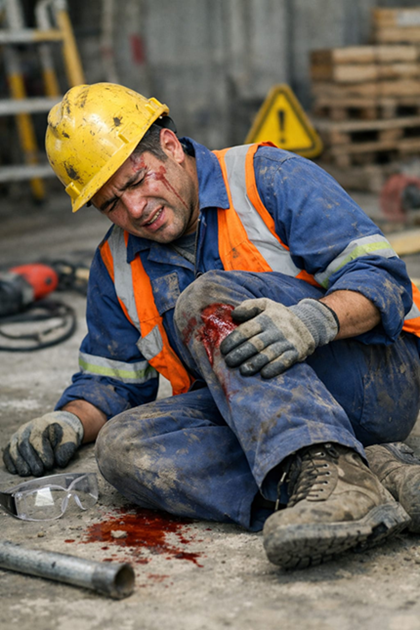 Brasil registra recorde de mais de 800 mil acidentes de trabalho em 2025